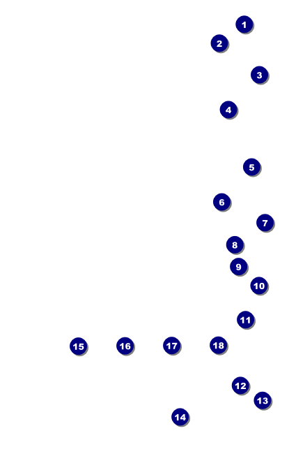 Alternative Music Drink Ticket Front Field Markers