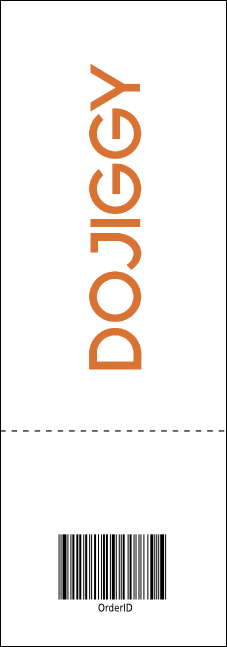 Royal Raffle Ticket Product Back