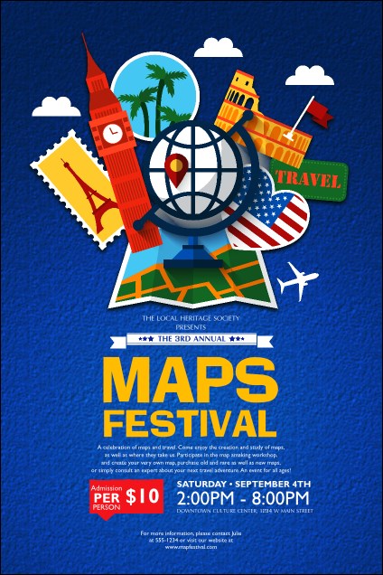 Travel Poster Product Front