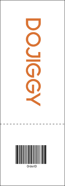 Ice Skating Raffle Ticket Product Back