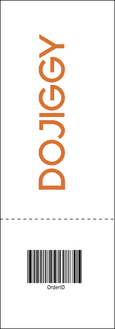 Baking Raffle Ticket Product Back