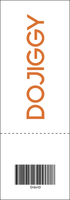 Comic Book Event Ticket Product Back