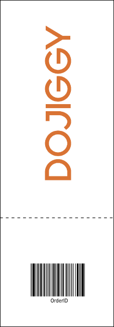 Comic Book Raffle Ticket Product Back