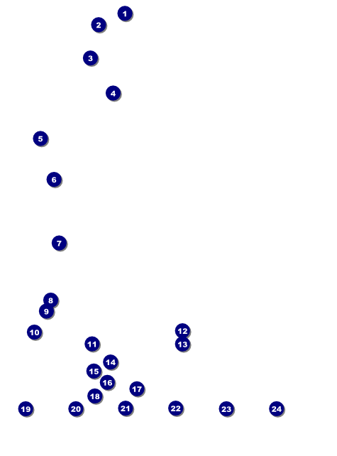 Rainbow Logo Flyer Front Field Markers