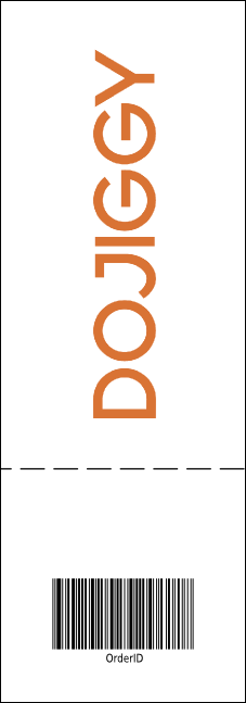 Books Event Ticket Product Back