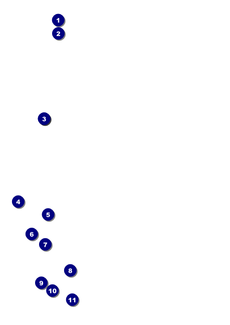 Candy Postcard Front Field Markers