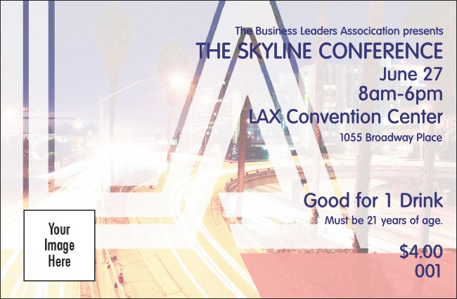 Los Angeles Drink Ticket