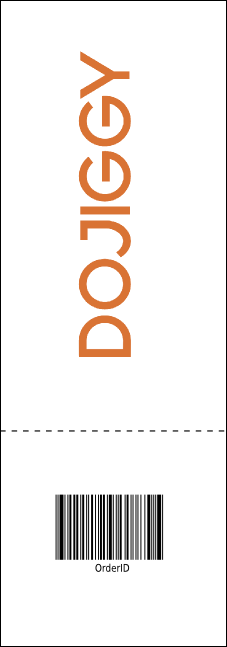 Speed Dating Raffle Ticket Product Back