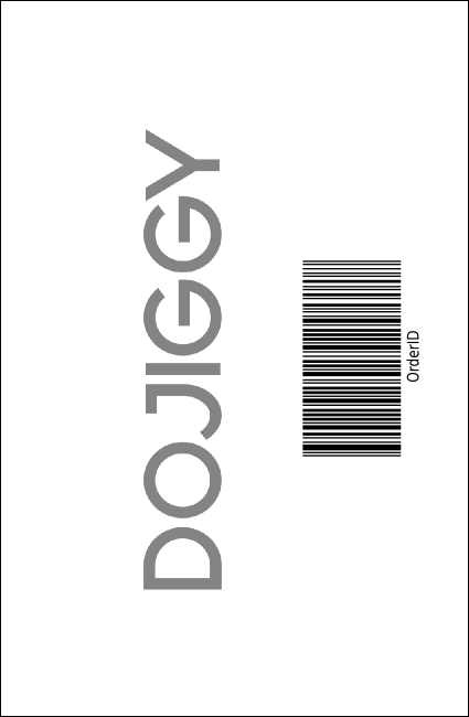 Toronto Drink Ticket (Black & white) Product Back