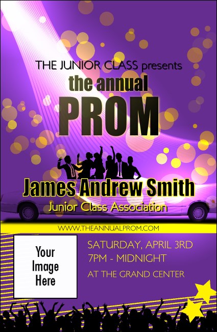 Prom Limo 2 VIP Event Badge Small Product Front