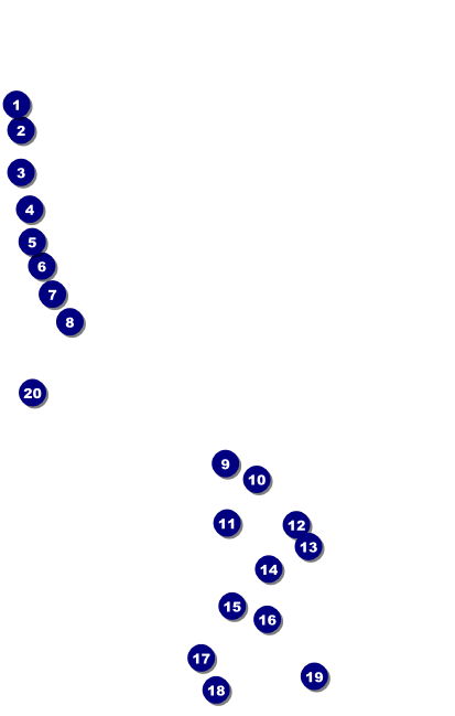 Rock Concert Red VIP Event Badge Medium Front Field Markers