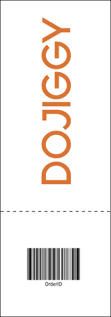 Bow Tie Reserved Event Ticket Product Back