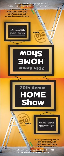 Home Makeover Table Tent