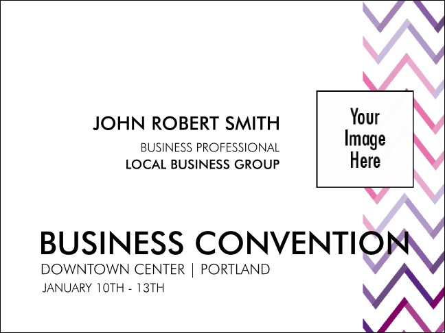 All Purpose Gradient Waves Economy Event Badge