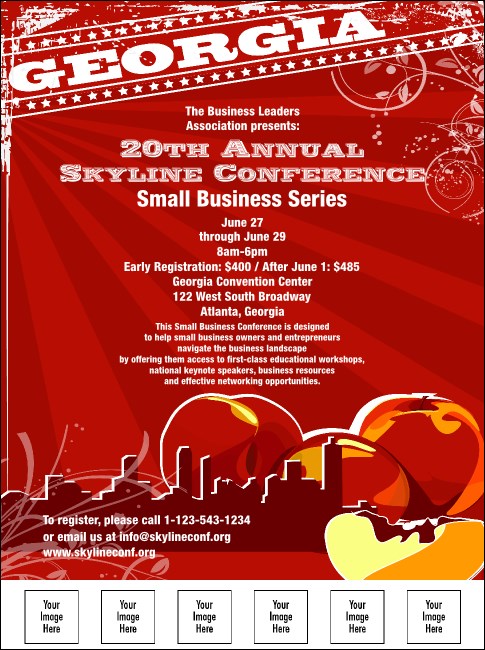 Georgia Flyer Product Front