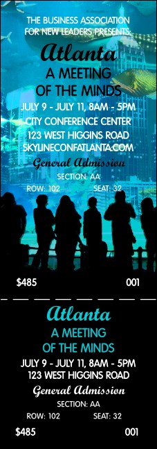 Atlanta Reserved Event Ticket