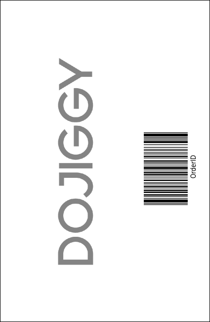 All Purpose buildings Black and White Drink Ticket Product Back