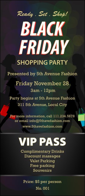 Black Friday VIP Pass