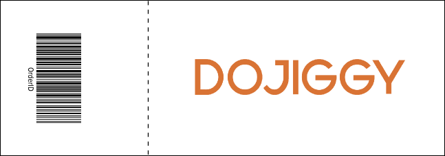 Black Friday Event Ticket Product Back