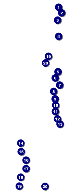 Cycle Tour Raffle Ticket Front Field Markers