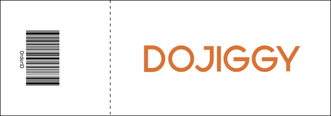 Freestyle Raffle Ticket Product Back