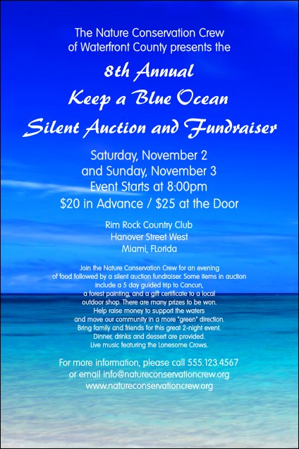 Nature Series Blue Ocean Poster noimages Product Front