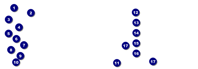 Dollar Sign Money Raffle Ticket Front Field Markers