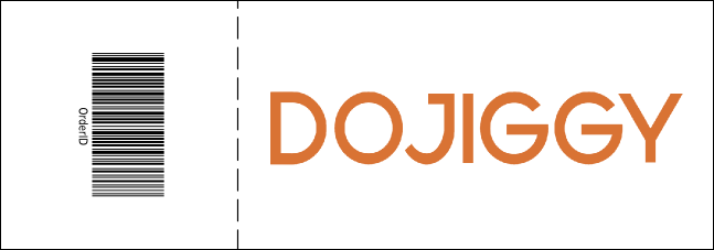 American Flag Raffle Ticket 0007 Product Back