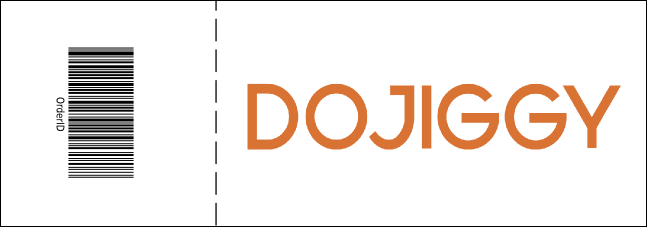 Color Logo Event Ticket 0007 Product Back