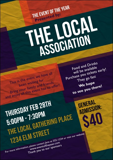 All Purpose Blocks Postcard Mailer