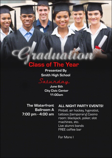 Graduation Postcard Mailer