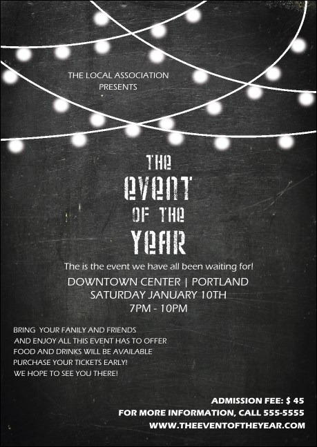 All Purpose Chalkboard Black and White  Postcard Mailer