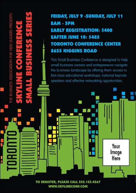 Toronto Postcard Mailer (Black)