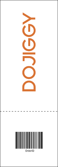 Indian Music Blue Event Ticket Product Back