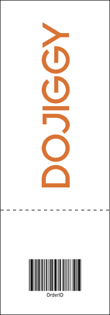 Big Logo Turquoise Event Ticket Product Back