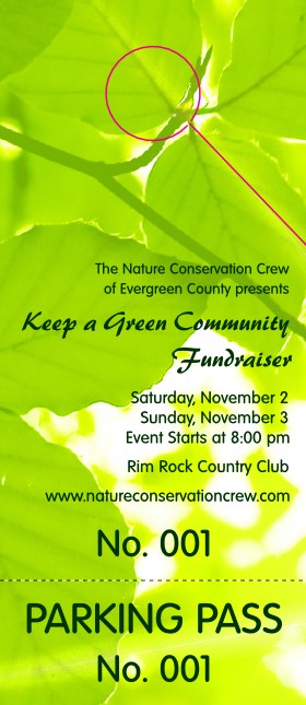 Nature Series - Green Leaves Hang Tag