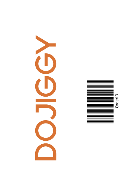 Christmas Angel  Drink Ticket Product Back