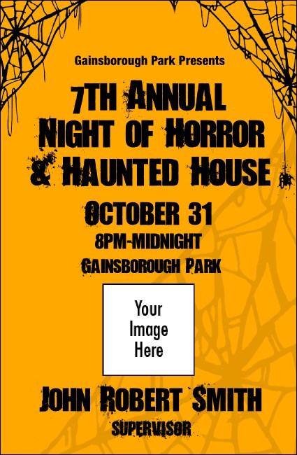 Spider Web VIP Event Badge Small