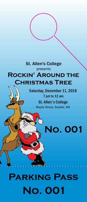 Cool Christmas Hang Tag