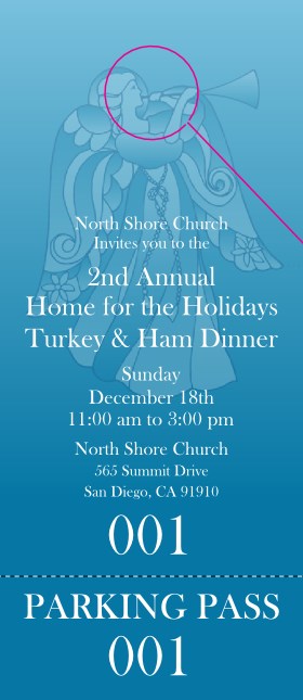 Christmas Angel Hang Tag Product Front