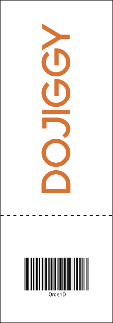 High Holidays Raffle Ticket Product Back