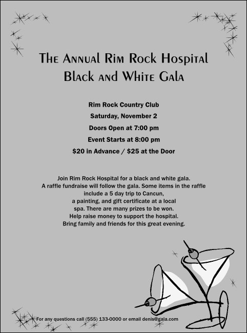Gala Flyer Product Front