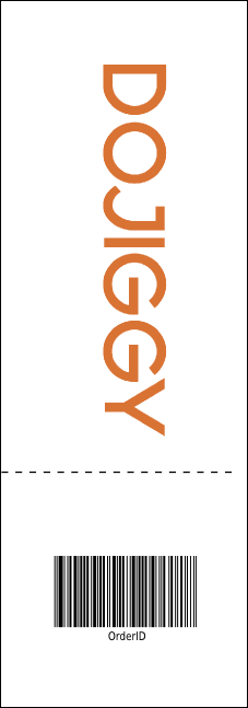 Military Ball - US Flags Raffle Ticket Product Back