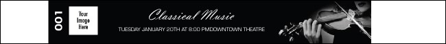 Classical Music Premium Synthetic Wristband