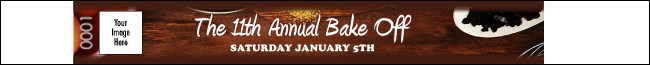 Baking  Premium Synthetic Wristband