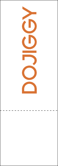 Alternative Music QR Event Ticket Product Back