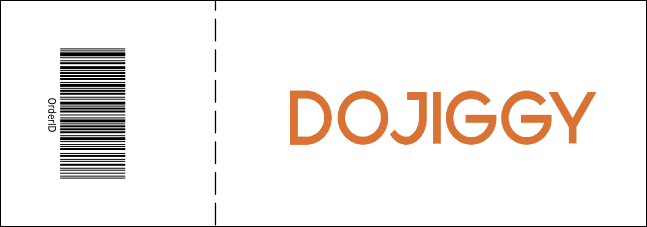 General Concert Ticket 111 Product Back