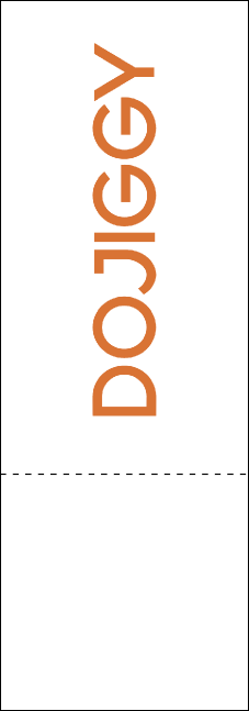 Curling QR Event Ticket Product Back