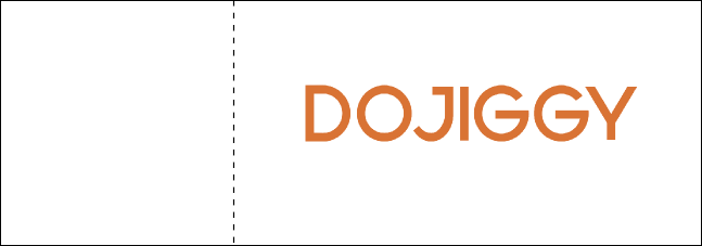 MMA Main Event Blue QR Event Ticket Product Back