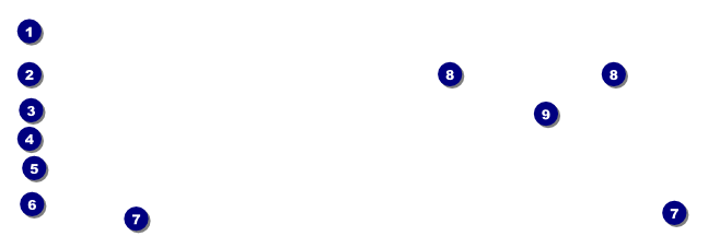 Patriotic Vote QR Event Ticket Front Field Markers